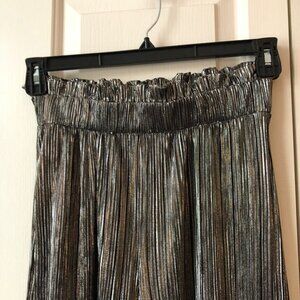 Silver sparkle party pants!